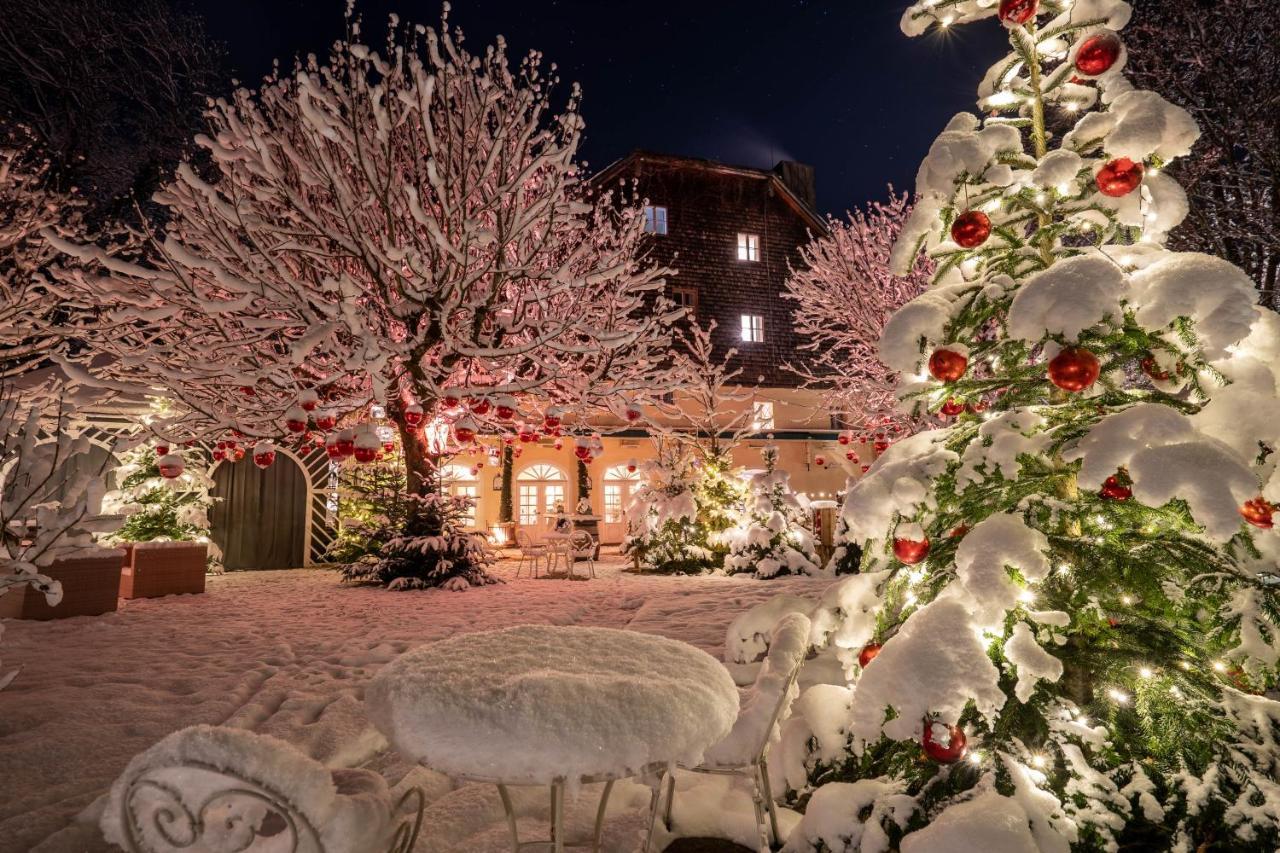 Der Schlosswirt Zu Anif - Biedermeierhotel Und Restaurant Exteriér fotografie